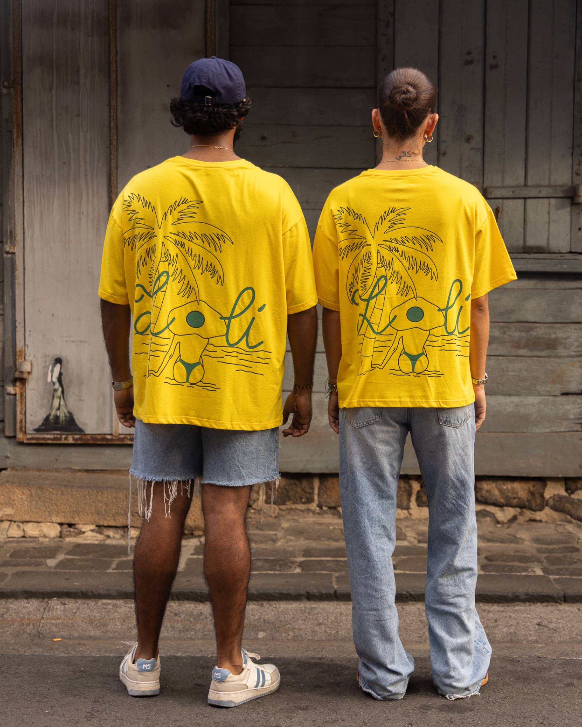 Loli Jaune Soleil  — T-shirt Oversize Loli