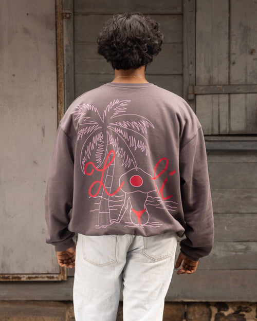 Loli Gris Volcan — Le Pull Oversize