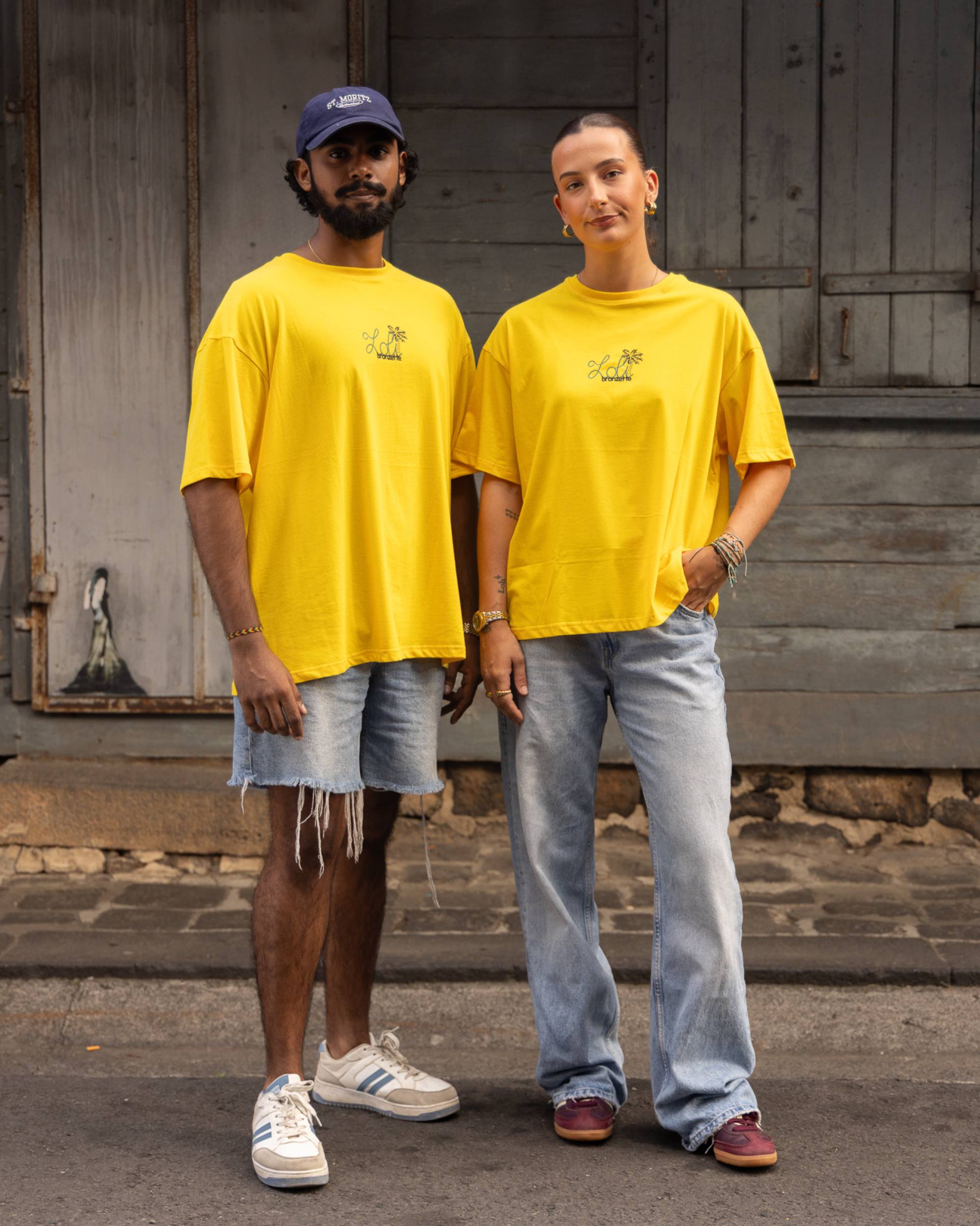 Loli Jaune Soleil  — T-shirt Oversize Loli