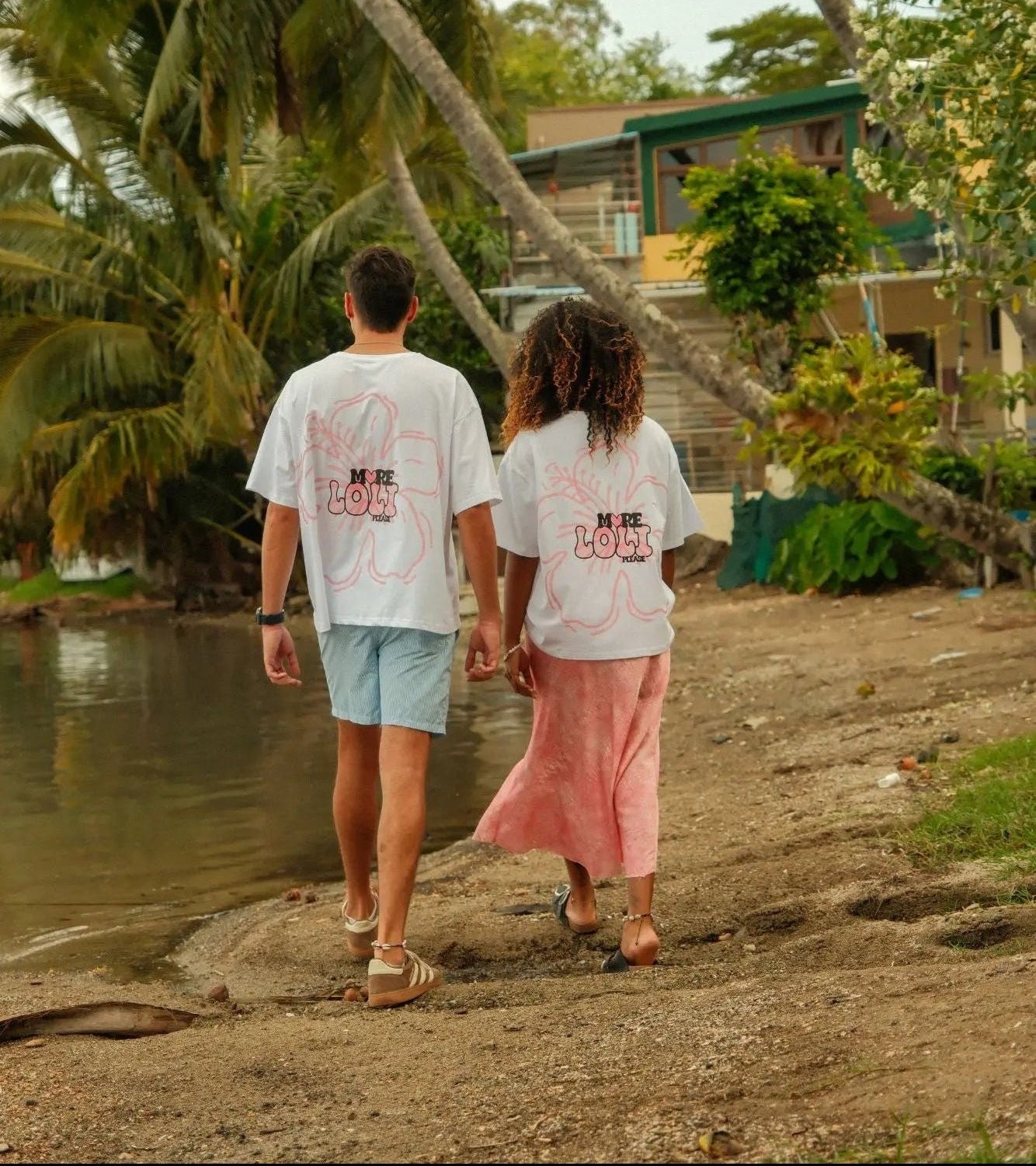 T-Shirt oversize 100% coton - Blanc